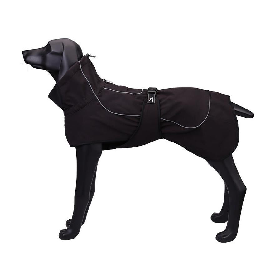 JMT-193034 Water-Resistant Raincoat for Large and Medium Dogs - Durable Four-Sided Stretch Fabric