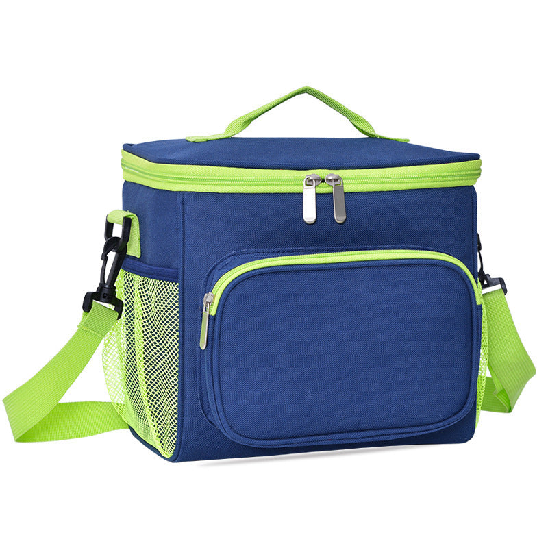JMT-193098 Insulated Oxford Cloth Single-Shoulder Lunch Bag for Outdoor Picnics