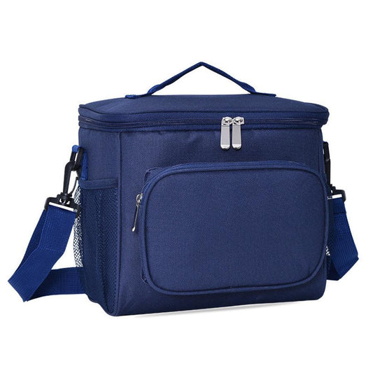 JMT-193098 Insulated Oxford Cloth Single-Shoulder Lunch Bag for Outdoor Picnics