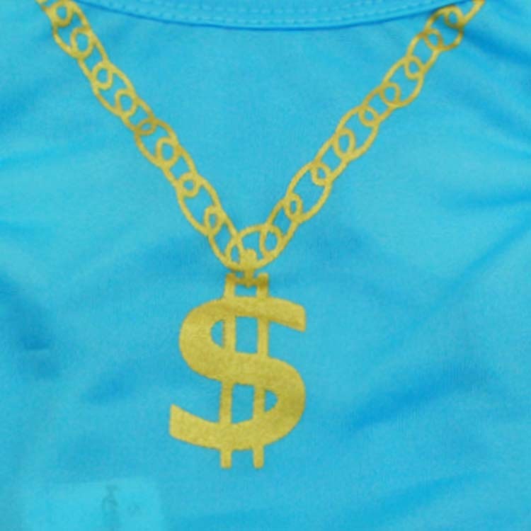 JMT-193162 Spring and Summer Pet Vest for Dogs - Polyester Casual Wear in Blue, Black, and Green, Multiple Sizes Available