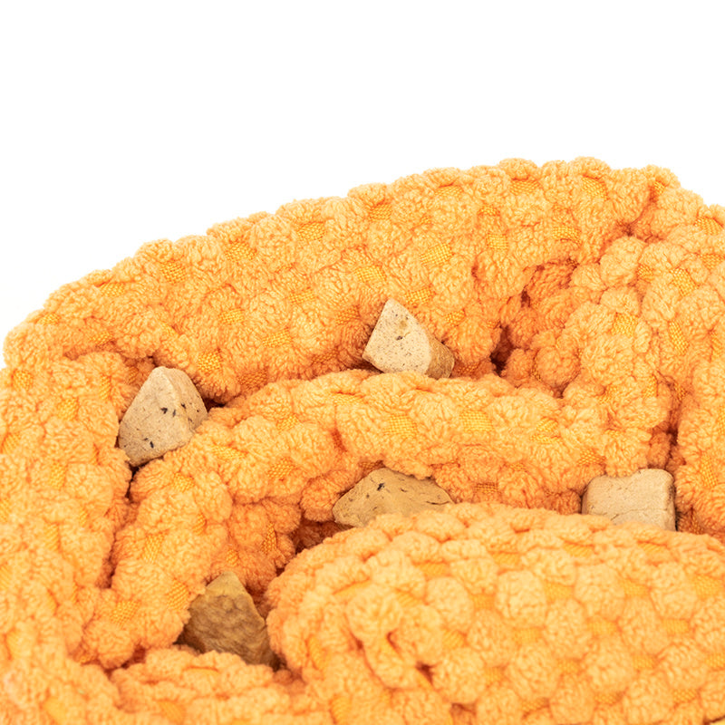 JMT-193226 Snuffle Mat for Dogs - Interactive Plush Toy for Treat Dispensing and Enrichment Training - Ideal for All Dog Sizes