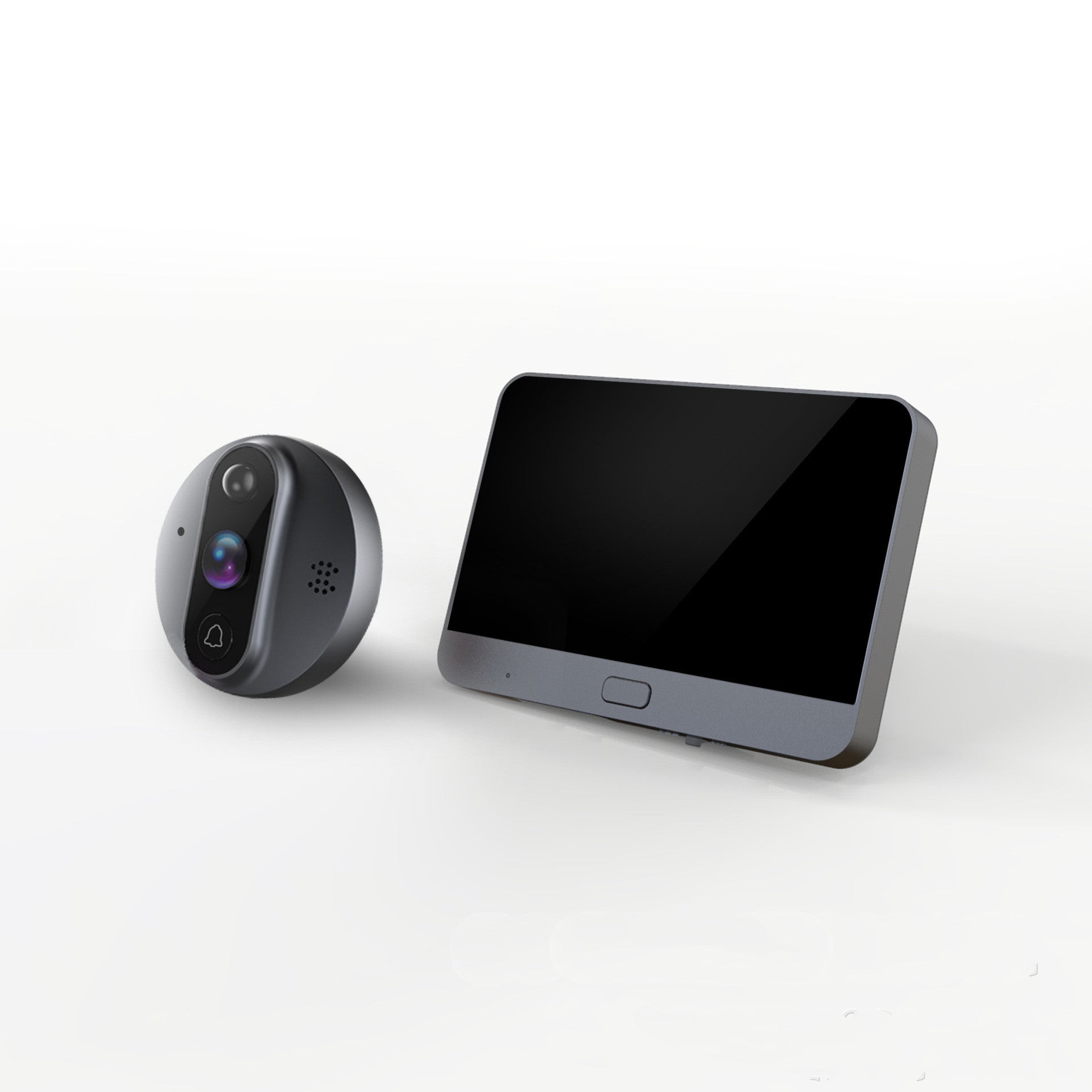 JMT-193482 Smart WiFi Visual Peephole Doorbell with Electronic Display