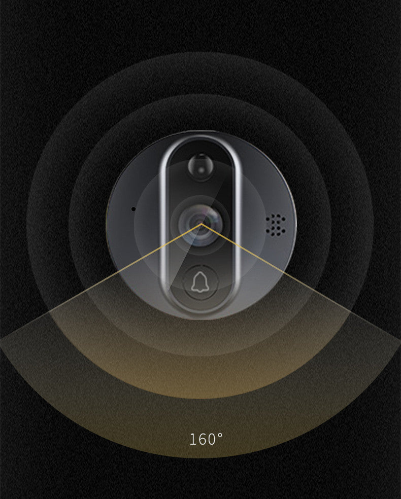 JMT-193482 Smart WiFi Visual Peephole Doorbell with Electronic Display