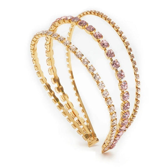 JMT-193930 Geometric Alloy Diamond Fairy Headwear for Women