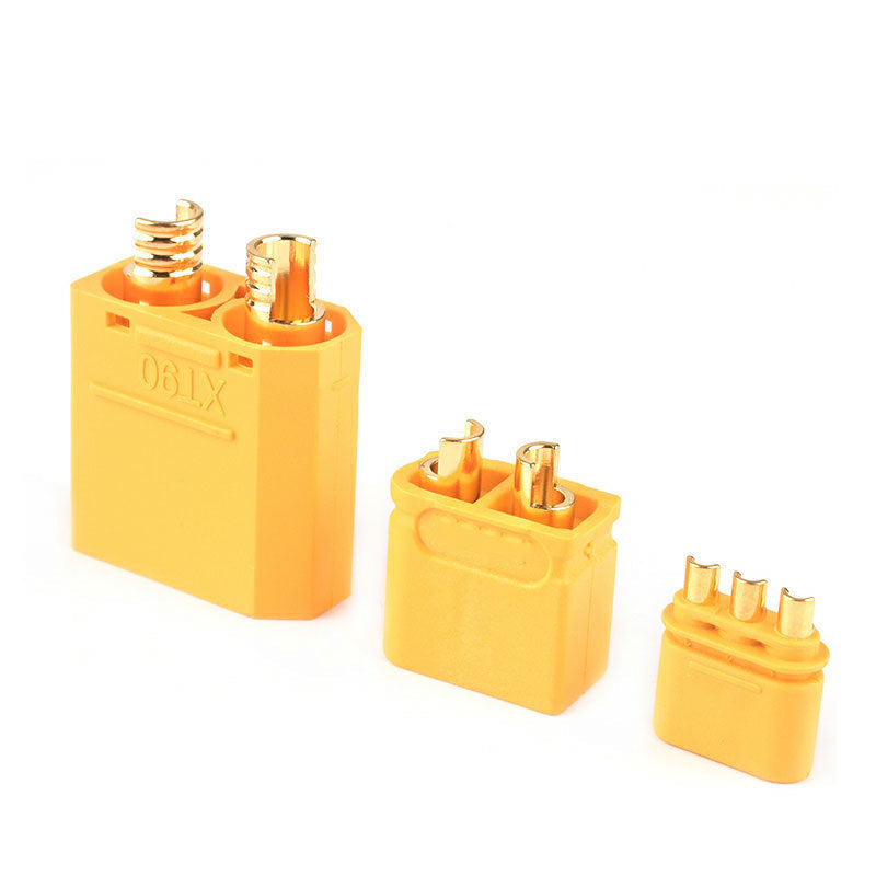 JMT-194570 XT30U Male and Female Connector Set for High Current Lithium Battery Applications