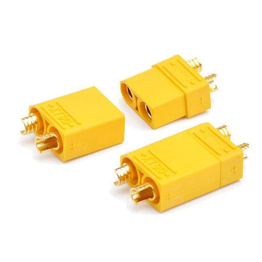 JMT-194570 XT30U Male and Female Connector Set for High Current Lithium Battery Applications