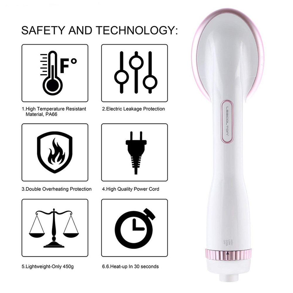 JMT-194634 Multifunctional Hair Dryer and Straightening Comb for Pets - Hot & Cold Air with Noise Reduction and Overheat Protection