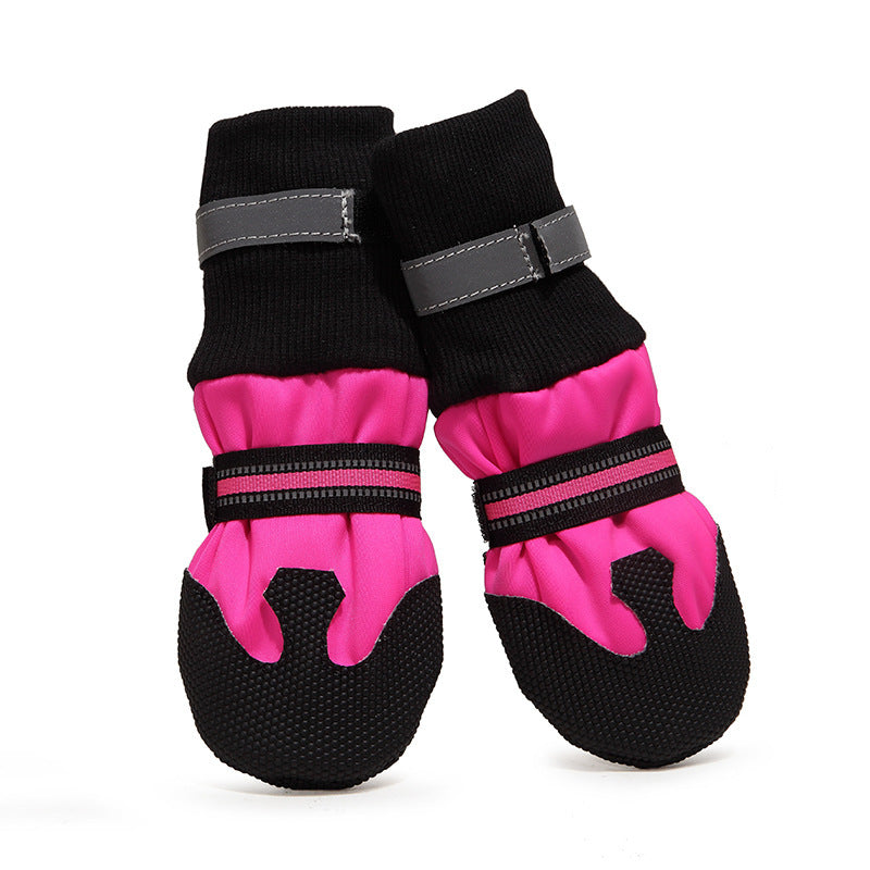 JMT-195018 Comfortable Non-Slip Soft Shoes for Large Breeds Made from Lycra