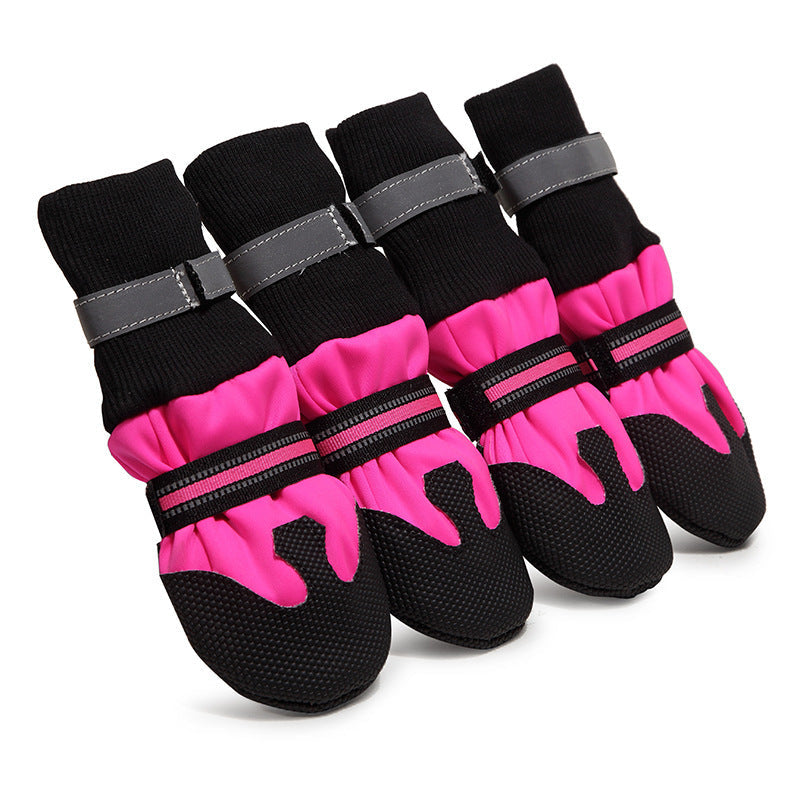 JMT-195018 Comfortable Non-Slip Soft Shoes for Large Breeds Made from Lycra