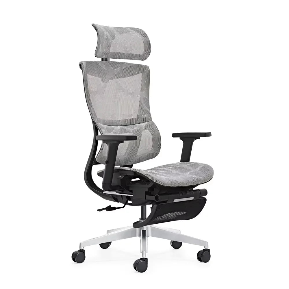 JMT-195146 Ergonomic High Back Office Chair with Lumbar Support and Footrest for Home and Executive Use