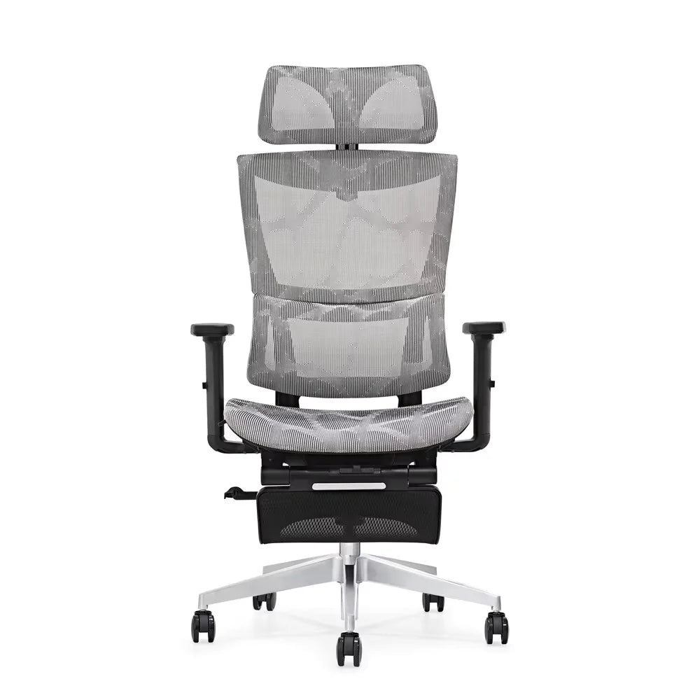 JMT-195146 Ergonomic High Back Office Chair with Lumbar Support and Footrest for Home and Executive Use