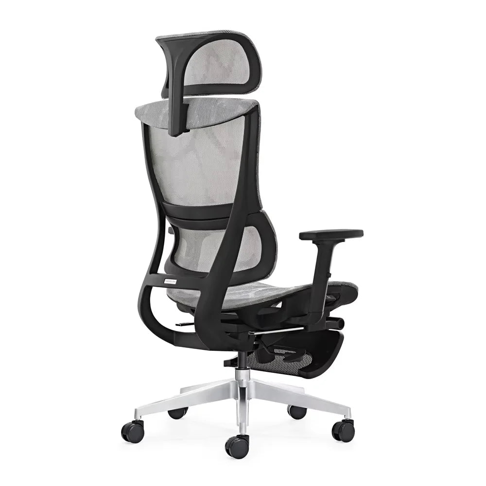 JMT-195146 Ergonomic High Back Office Chair with Lumbar Support and Footrest for Home and Executive Use