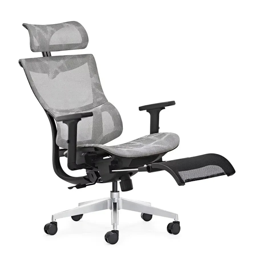 JMT-195146 Ergonomic High Back Office Chair with Lumbar Support and Footrest for Home and Executive Use