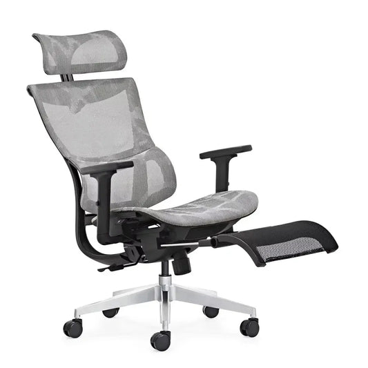 JMT-195146 Ergonomic High Back Office Chair with Lumbar Support and Footrest for Home and Executive Use