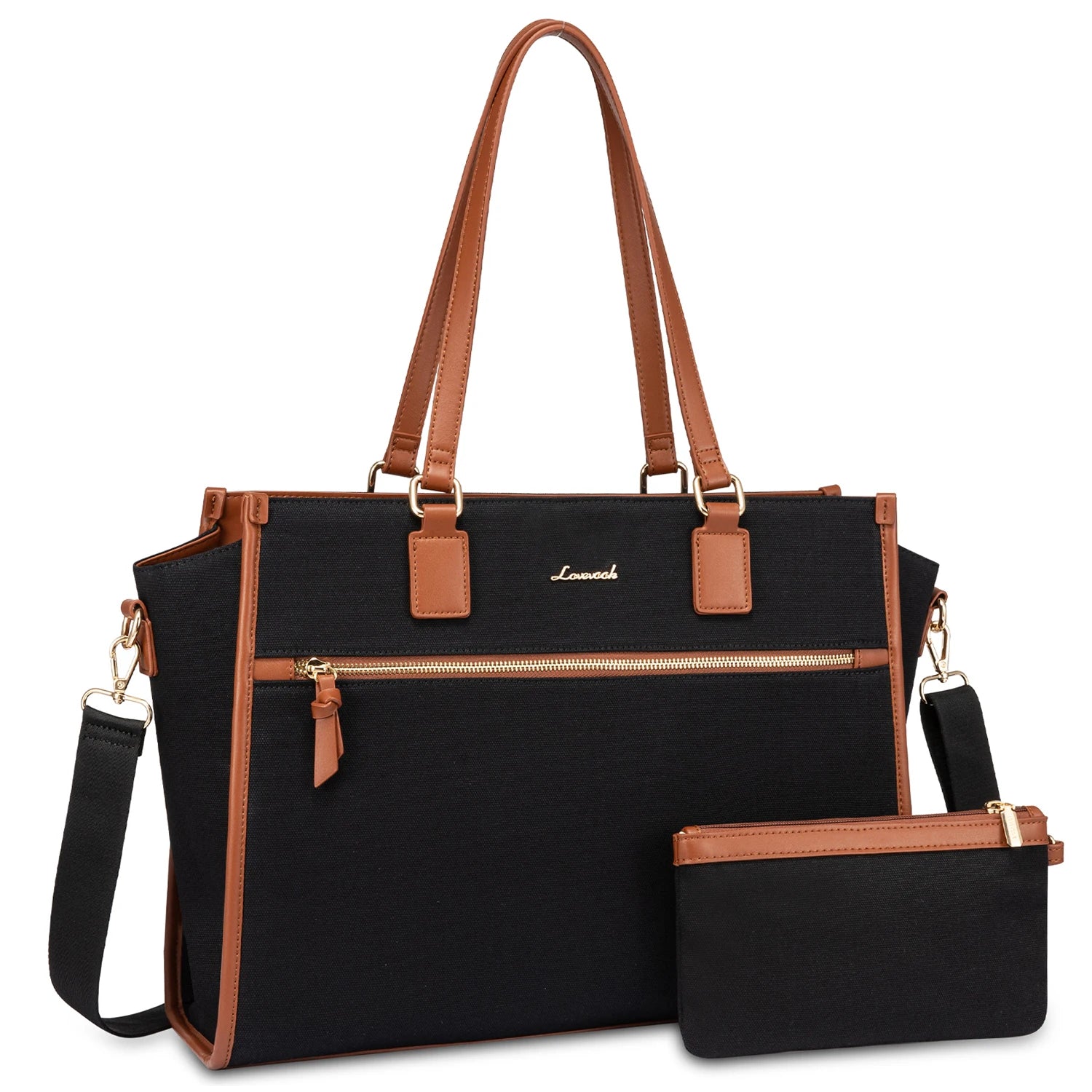 JMT-195274 15.6-Inch Women’s Casual Sports Laptop Tote Bag - Versatile Shoulder and Crossbody Style for Office, School, and Travel