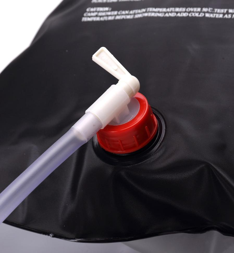 JMT-195594 Portable PVC Outdoor Camping Shower Water Bag for Travel Use