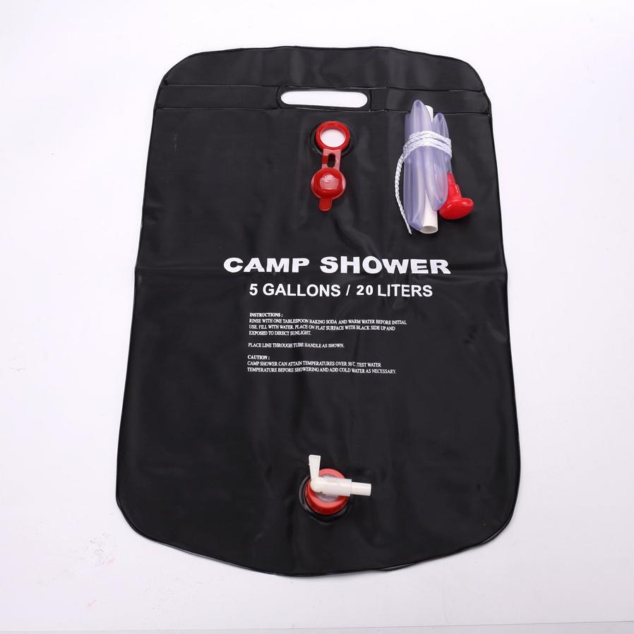 JMT-195594 Portable PVC Outdoor Camping Shower Water Bag for Travel Use