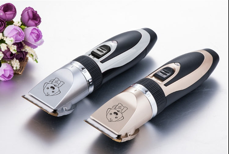 JMT-195786 Professional Pet Dog and Cat Grooming Clippers with Adjustable Titanium Ceramic Blades and USB Charging