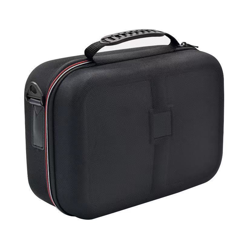 JMT-196042 Large EVA Storage Bag for Game Console Accessories - Black, Ideal for Organizing Controllers and Cables