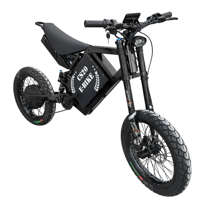 JMT-196298 High-Performance 12000W Electric Dirt Bike for Off-Road Adventure , Top Speed 27.9 mph