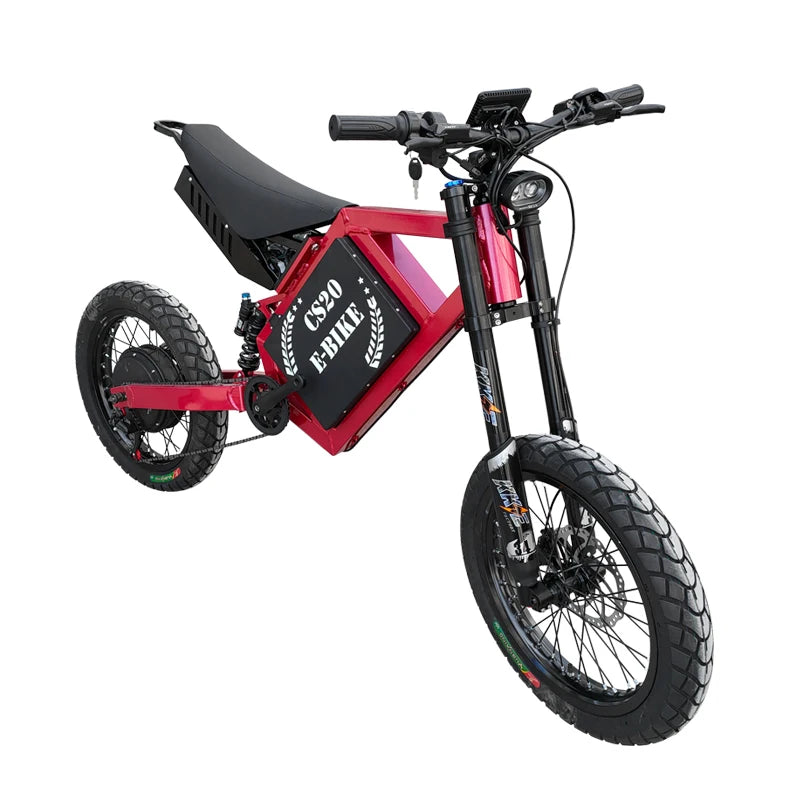 JMT-196298 High-Performance 12000W Electric Dirt Bike for Off-Road Adventure , Top Speed 27.9 mph