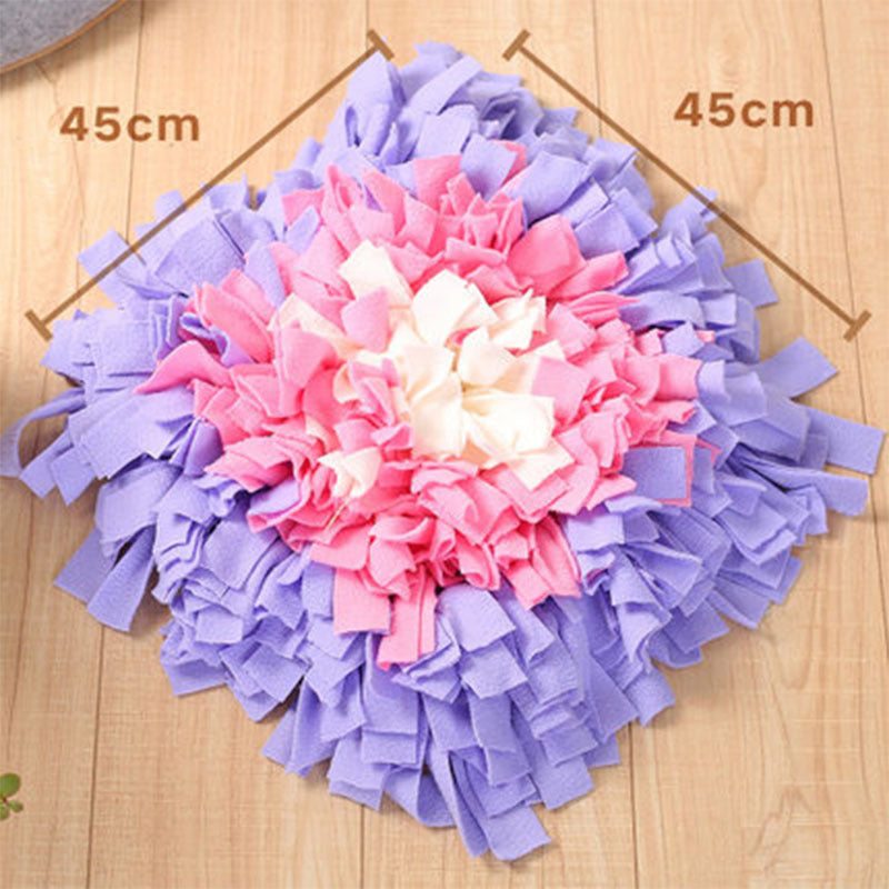 JMT-196682 Classic Pet Sniffing Mat for Training and Choking Prevention - 45cm x 45cm, Customizable Color
