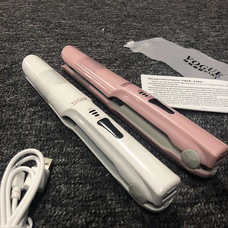 JMT-196682 Wireless Hair Curler with Wear-Resistant Insulation Shell and 2200mAh Battery