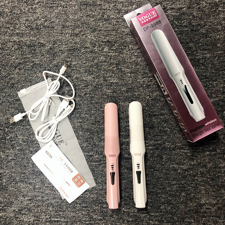 JMT-196682 Wireless Hair Curler with Wear-Resistant Insulation Shell and 2200mAh Battery