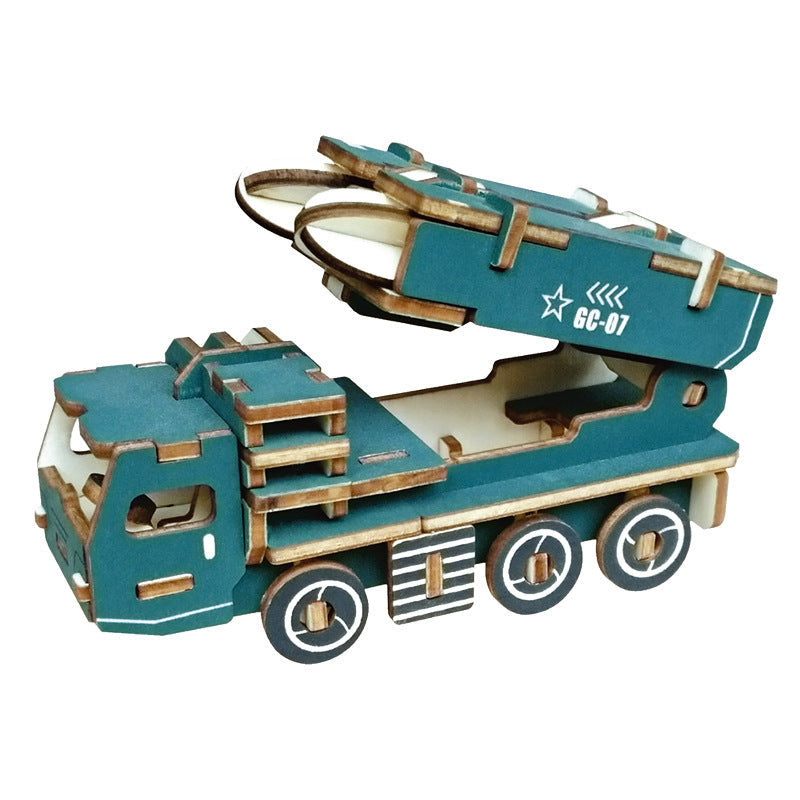 JMT-196874 Wooden 3D Car Simulation Puzzle Model for Children Ages 7-14 - Variety of Designs Available