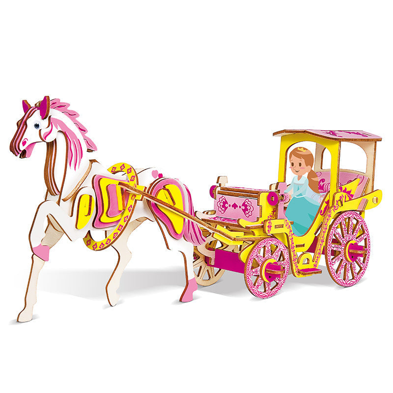 JMT-196874 Wooden 3D Car Simulation Puzzle Model for Children Ages 7-14 - Variety of Designs Available