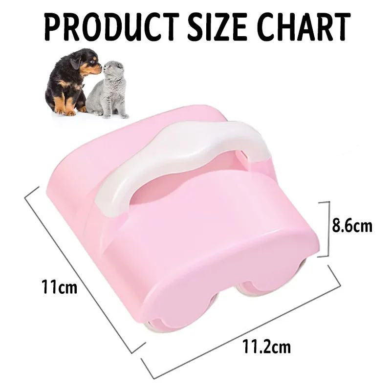 JMT-196938 Durable Pet Hair Removal Roller with Handle - Self-Cleaning Cleaners for Dogs and Cats