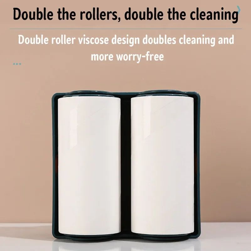 JMT-196938 Durable Pet Hair Removal Roller with Handle - Self-Cleaning Cleaners for Dogs and Cats