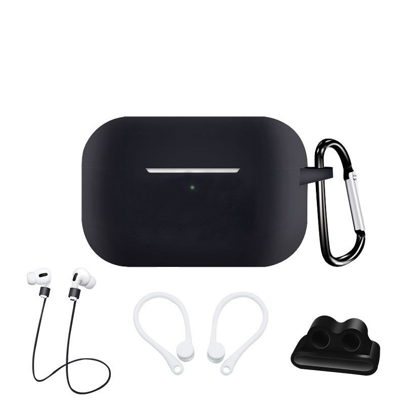 JMT-197194 Silicone AirPods Pro Case Set with Anti-Lost Features and Straps