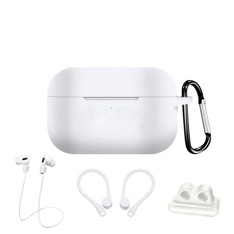JMT-197194 Silicone AirPods Pro Case Set with Anti-Lost Features and Straps