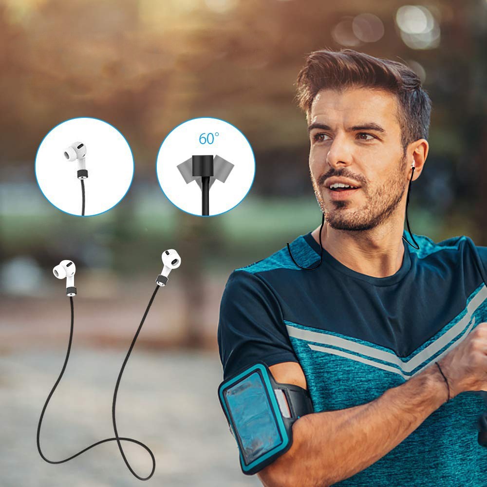 JMT-197194 Silicone AirPods Pro Case Set with Anti-Lost Features and Straps