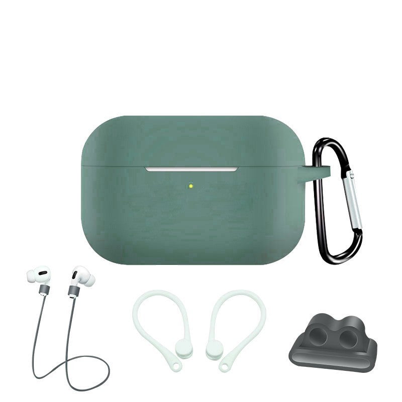 JMT-197194 Silicone AirPods Pro Case Set with Anti-Lost Features and Straps