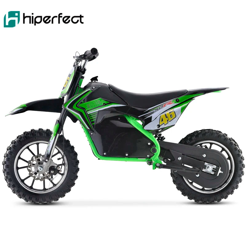 JMT-197450 Electric Dirt Bike 500W 36V Moto Cross Motorbike for Off-Road Riding , Top Speed 27.9 mph