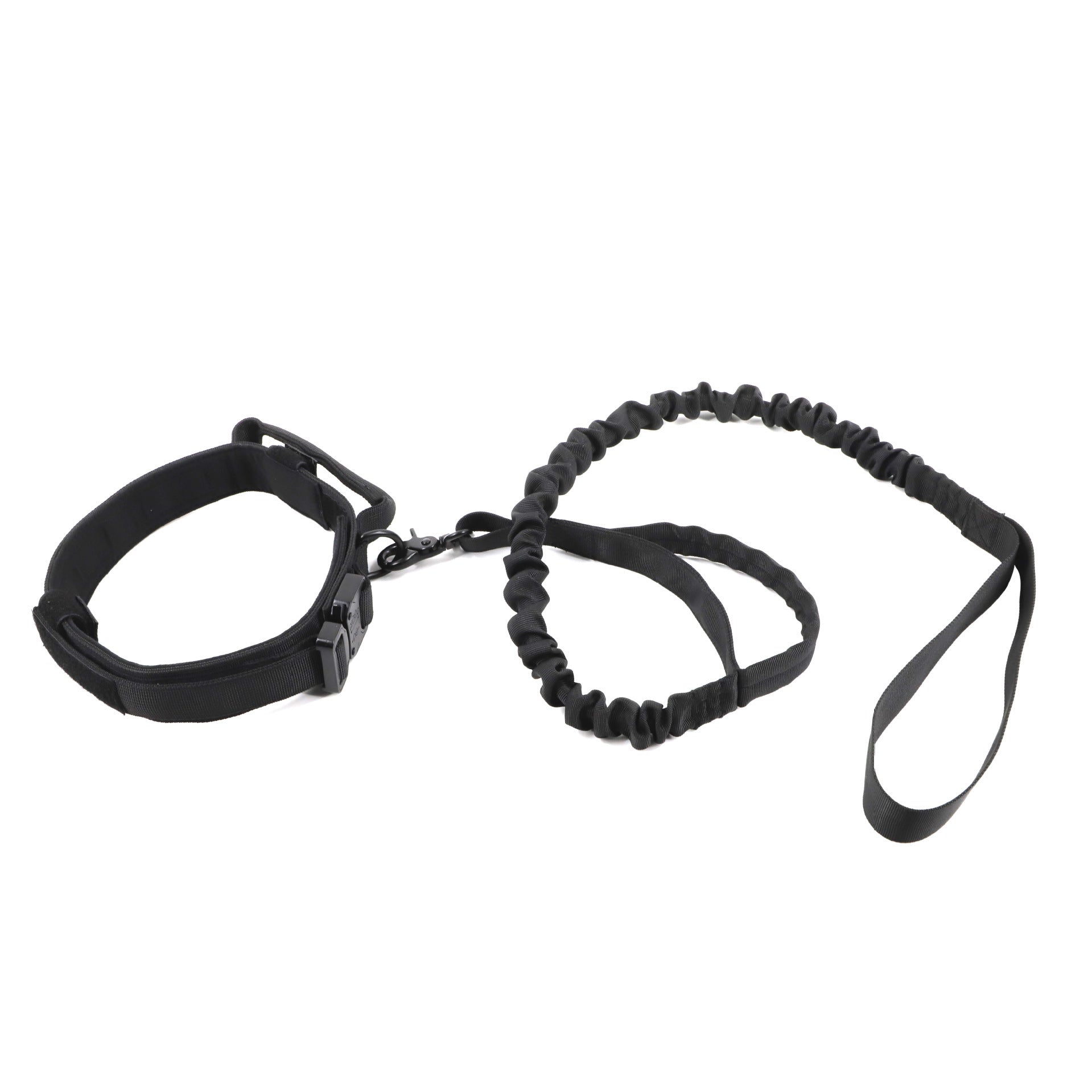 JMT-197514 Adjustable Military-Style Nylon Dog Collar and Leash Set in Multiple Colors