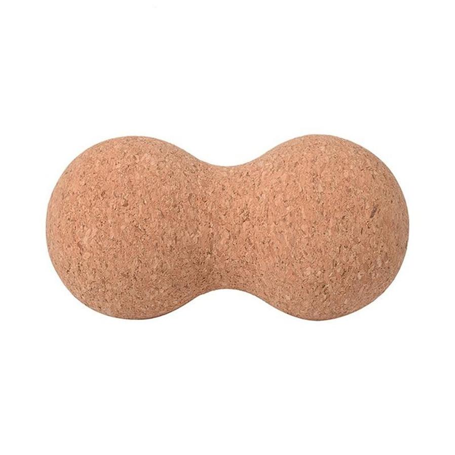 JMT-197770 Cork Peanut Ball for Yoga and Exercise Support