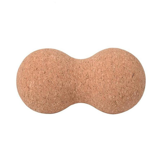 JMT-197770 Cork Peanut Ball for Yoga and Exercise Support