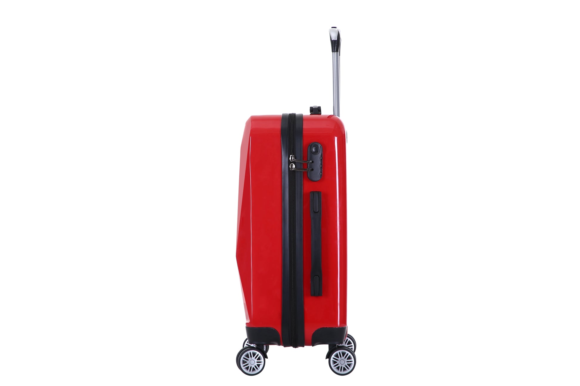 JMT-197898 3-Piece ABS + PC Luggage Set with Trolley – Stylish and Durable Travel Bags Made in Turkey