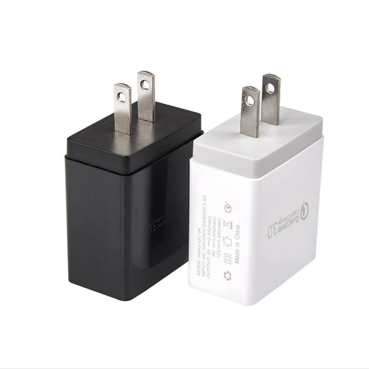 JMT-198474 Smart 4-USB Fast Charging Station - Supports QC3.0, Universal Compatibility