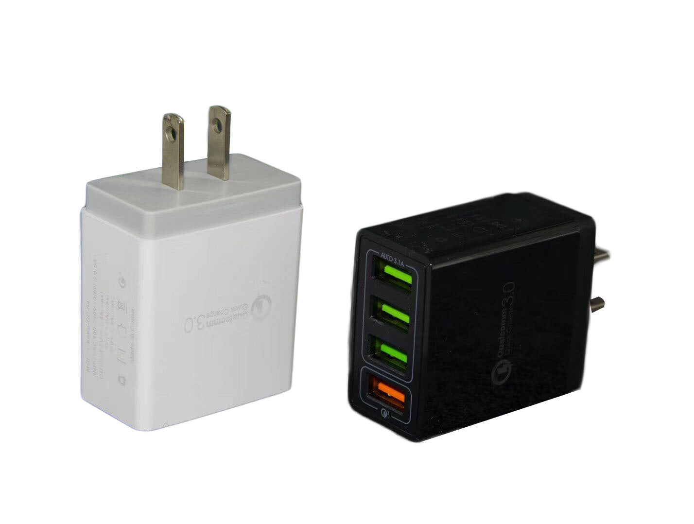 JMT-198474 Smart 4-USB Fast Charging Station - Supports QC3.0, Universal Compatibility