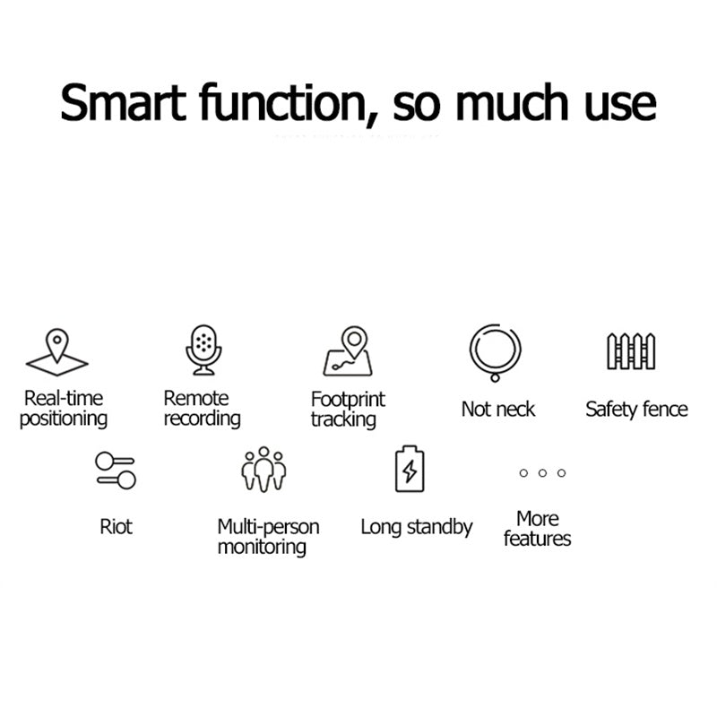 JMT-198666 GPS Pet Tracking Collar with Real-Time Positioning and Voice Monitoring for Dogs, Adjustable Design in Blue and Black