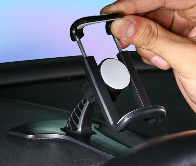 JMT-198858 Universal Car Phone Holder with Head-Up HUD Navigation Clip