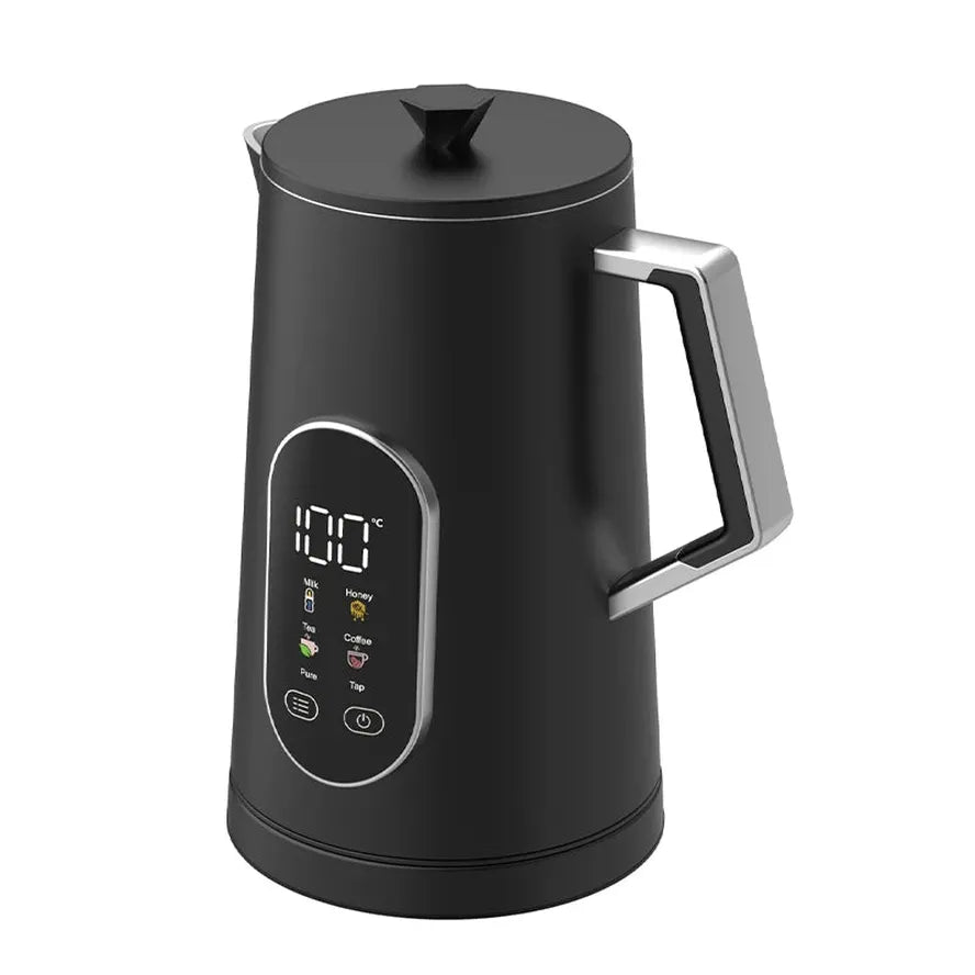JMT-199114 1.7L Stainless Steel Electric Kettle with Smart Temperature Control for Home and Office