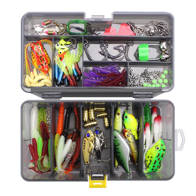 JMT-199178 168-Piece Multifunctional Fishing Lures Set with Pliers - Environmentally Friendly Accessories for Anglers