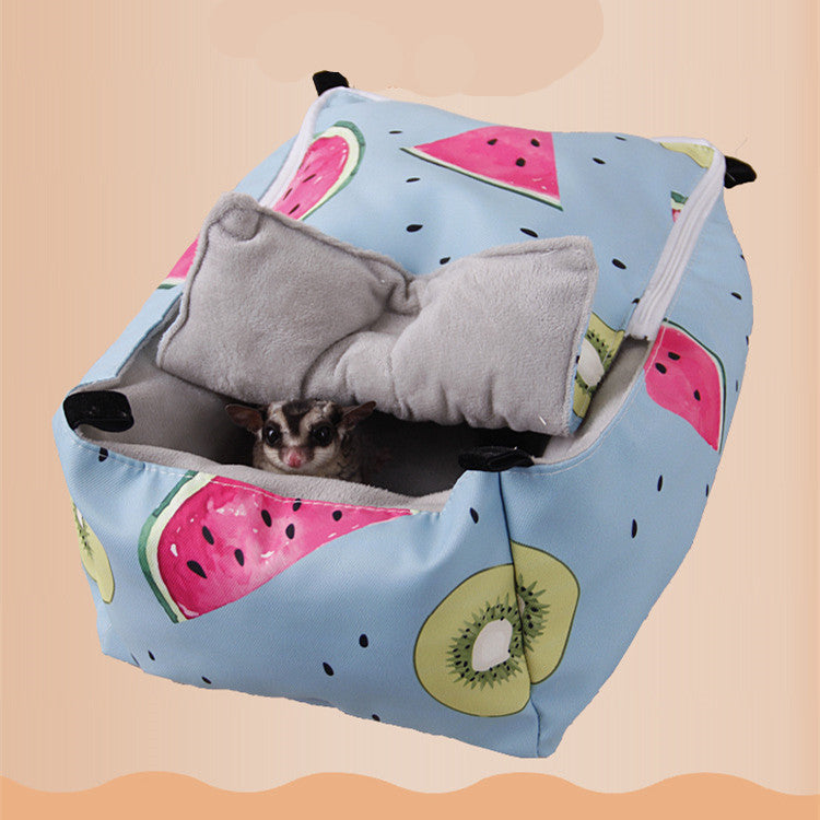 JMT-199306 Cozy Cotton Anti-Biting Hanging House for Small Pets - My Neighbor Totoro Design