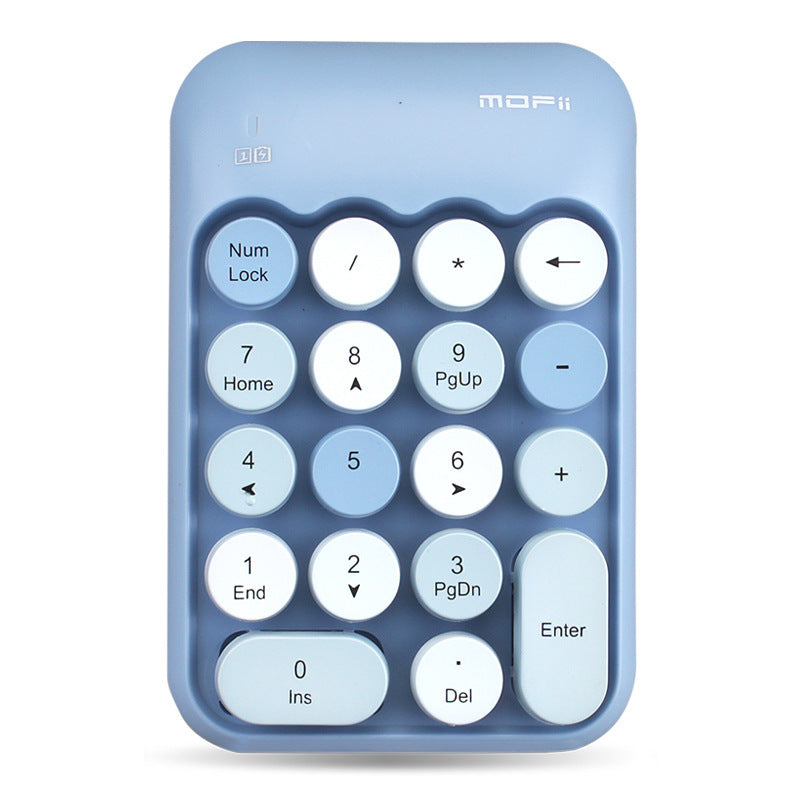 JMT-199626 Wireless Numeric Keyboard for Financial Use - 18-Key Compact Cash Register Keypad