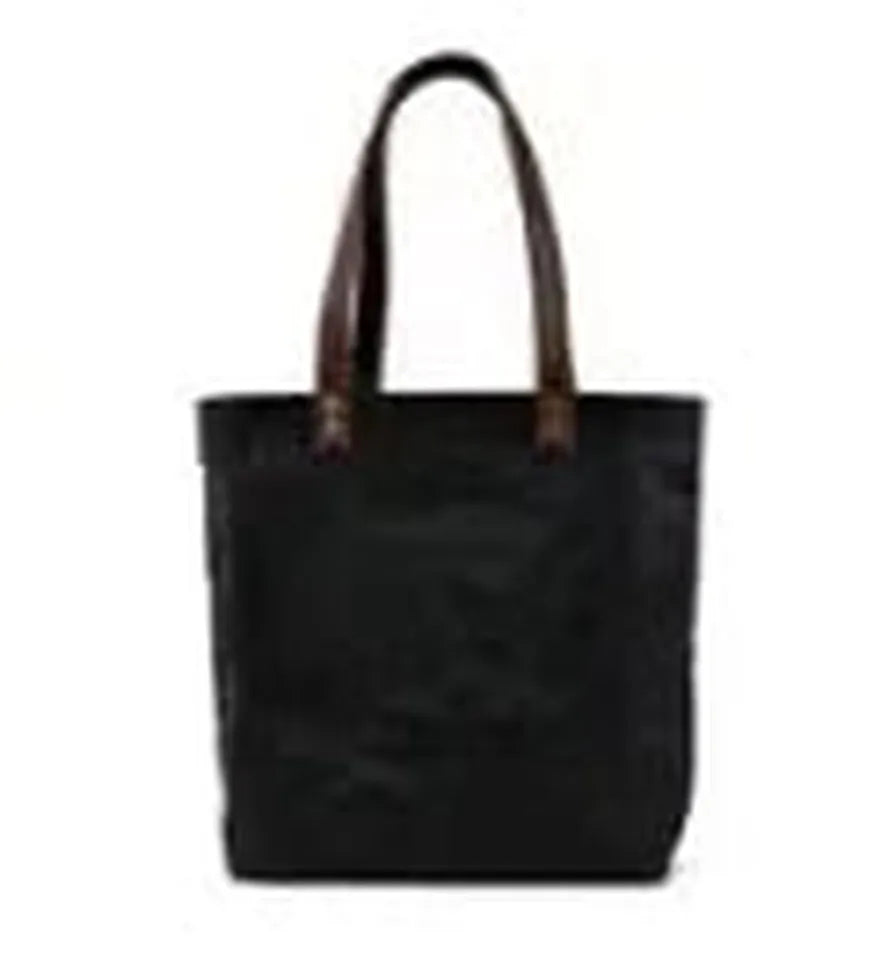 JMT-199690 Waterproof Waxed Canvas Women's Shoulder Handbag with Large Capacity and Retro Style